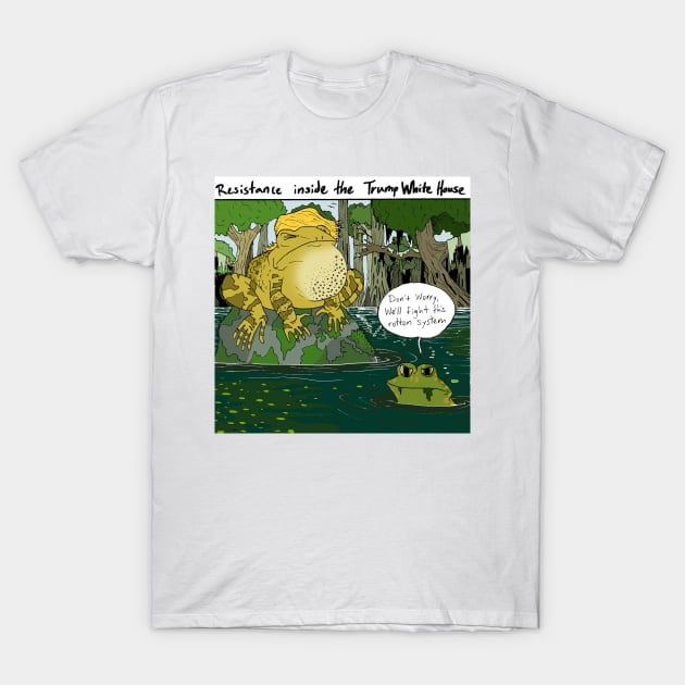 Trump Resistance T-Shirt by Felipe.Makes.Cartoons